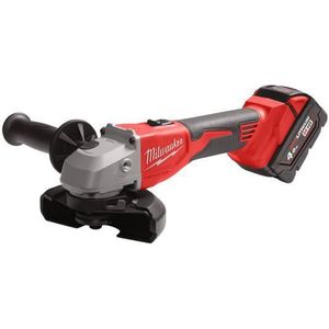 Milwaukee M18 BLSAG125X-402X  | M18™ Koolborstelloze 125mm haakse slijper met schuifschakelaar - 4933492644 4933492644