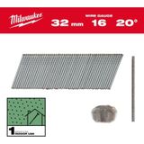 Milwaukee Accessoires Nagels 16G/20°/38mm/G/SC1 | 2.000 stuks - 4932492583 4932492583