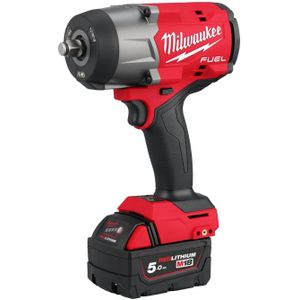 Milwaukee M18 FUEL™ FHIW2F12-502X Accu Slagmoersleutel 1/2" 1491Nm 18V 5.0Ah in HD-Box - 4933492783