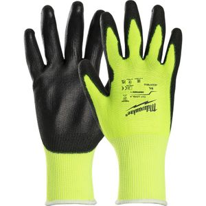 Milwaukee werkhandschoenen Hi-vis 12 paar 10/XL (12 paar)