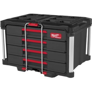 Milwaukee PACKOUT™ Gereedschapskoffer met 4 lades - 4932493189