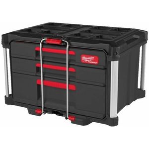 Milwaukee Packout 2 + 1 Drawer Tool Box PACKOUT™ Box 2+1 lades 363 x 564 x 414 - 4932493190