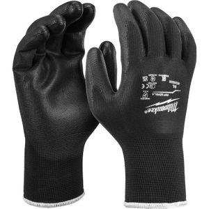 Milwaukee handschoenen polyurethaan 12 paar 7/S (12 Paar)
