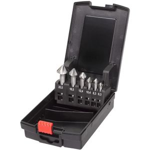 Milwaukee 4932493575 6-delige HSS Carbide Verzinkboren Set