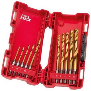 Milwaukee Metaalborenset HSS-GG TI. SHOCKWAVE set 5 - 4932493865