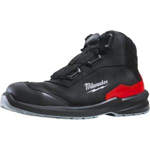 Milwaukee Flextred S3S ESD SC FO SR Veiligheidsschoen - Nubuck - Zwart