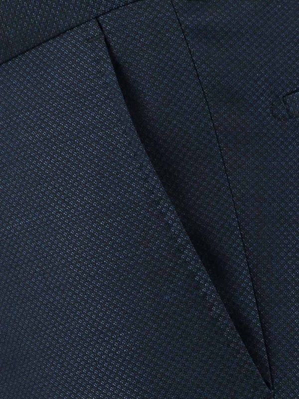 Carl Gross Pantalon Mix & Match Blauw Steve Modern Fit Pantalon 60-048N1 / 338323/63