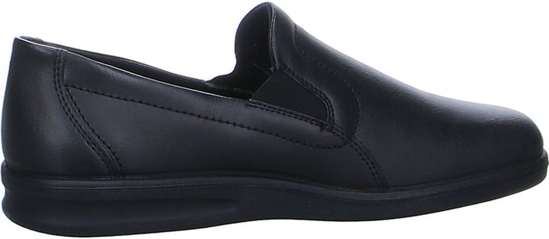 Westland - Belfort - Slippers - Zwart - Leer/Textiel