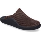 Westland - Pantoffels - Bruin - Ribfluweel - Duurzame Zool