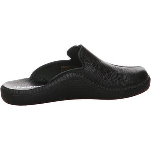 Monaco - 202 - Slippers - Zwart - Leer - Arnedry - PU