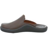 Monaco - 202 - Slippers - Bordo - Leer (nappa) - Platte Hak