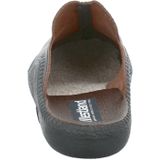 Monaco - 202 - Slippers - Bordo - Leer (nappa) - Platte Hak