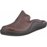 Monaco - 202 - Slippers - Bordo - Leer (nappa) - Platte Hak