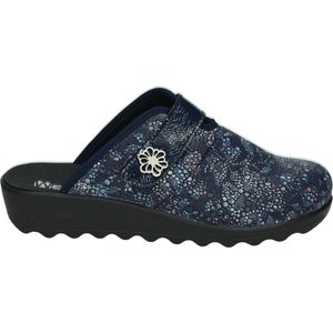 Westland - GINA 110 - Dames pantoffels - Kleur: Blauw - Maat: 42