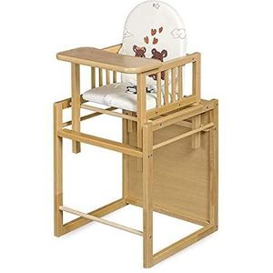 Best For Kids Combinatiehoge stoel Victoria - gemakkelijk ombouwbaar tot stoel-tafelcombinatie
