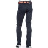 Alberto Pipe Jeans donkerblauw, Effen