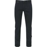 Alberto Pipe Jeans donkerblauw, Effen
