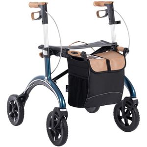 Rollator - Carbon - Lichtgewicht - Opvouwbaar - Draagvermogen 150 KG