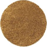 Ayyildiz - Sidney - Vloerkleed - Goudkleurig - Kunstvezel - Rond