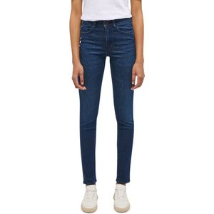 Mustang Dames Jeans Broeken SHELBY slim Fit Blauw Volwassenen