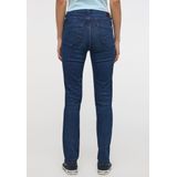 Nauw Gesneden Jeggings - Elastische Katoenmix - Markante Gebruikte Wassing