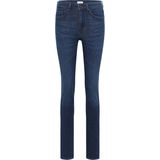 Nauw Gesneden Jeggings - Elastische Katoenmix - Markante Gebruikte Wassing
