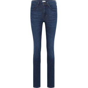 Nauw Gesneden Jeggings - Elastische Katoenmix - Markante Gebruikte Wassing