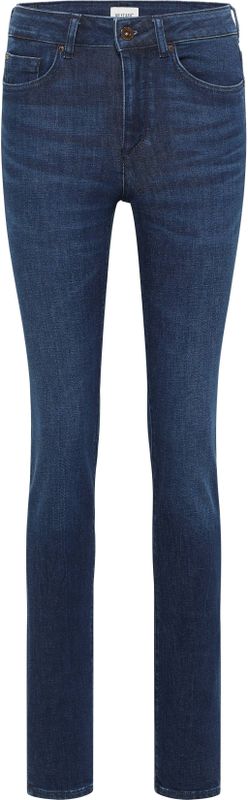 Nauw Gesneden Jeggings - Elastische Katoenmix - Markante Gebruikte Wassing