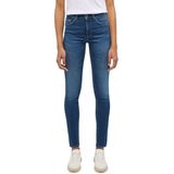 Mustang - SHELBY - Damesjeans - Blauw - 90% Katoen - Slim Fit