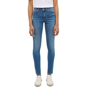 Mustang - Slim Jeans - Blauw - Katoen/Polyester/Elastaan
