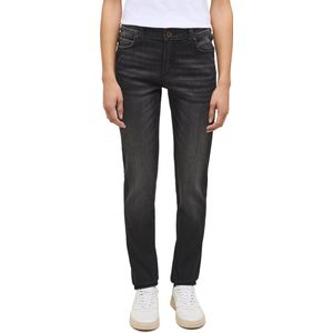 Mustang Dames Jeans Broeken CROSBY comfort/relaxed Fit Zwart Volwassenen