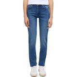 Mustang Damen Jeanshose Crosby Relaxed Slim hellblau