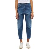 Mustang Dames Jeans Broeken CHARLOTTE tapered Fit Blauw Volwassenen
