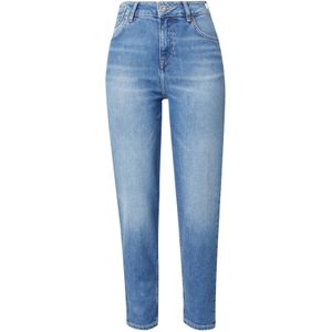 Mustang Dames Jeans Broeken CHARLOTTE tapered Fit Blauw Volwassenen