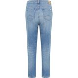 Mustang Dames Jeans Broeken CHARLOTTE tapered Fit Blauw Volwassenen
