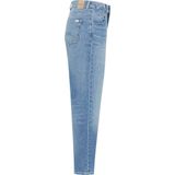 Mustang Dames Jeans Broeken CHARLOTTE tapered Fit Blauw Volwassenen