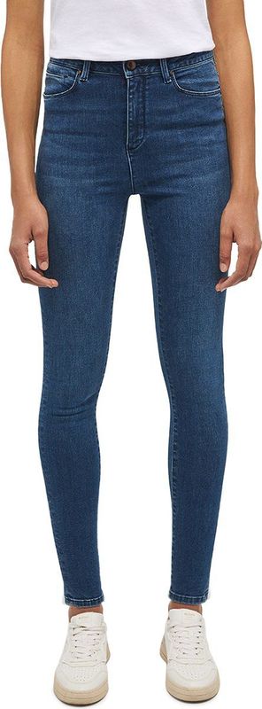 Mustang Dames Jeans Broeken GEORGIA skinny Fit Blauw Volwassenen