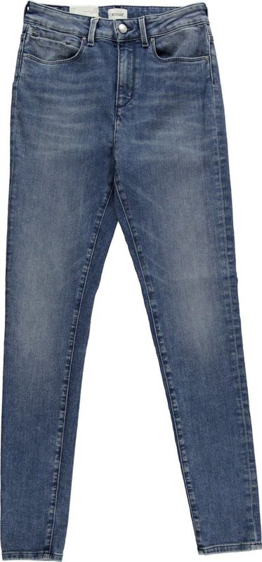 MUSTANG Dames Style Georgia super skinny jeans, middenblauw 682, 24W / 30L, middenblauw 682, 24W x 30L