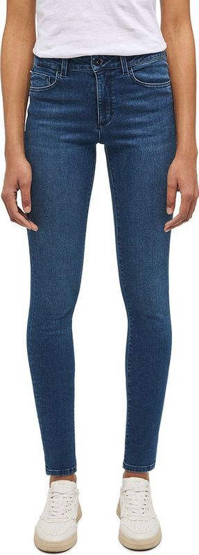 MUSTANG Dames Style Shelby Skinny Jeans, Medium Blauw 782, 24W / 30L, middenblauw 782, 24W x 30L