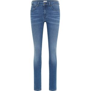 Mustang Dames Jeans Broeken SHELBY skinny Fit Blauw Volwassenen