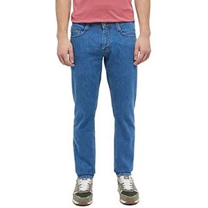 MUSTANG Heren Style Oregon Tapered Jeans, Middenblauw 413, 33W / 36L, middenblauw 413, 33W x 36L