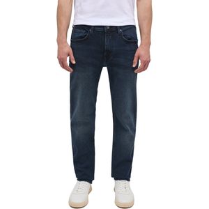 Mustang Heren Jeans Broeken ORLANDO slim Fit Blauw Volwassenen