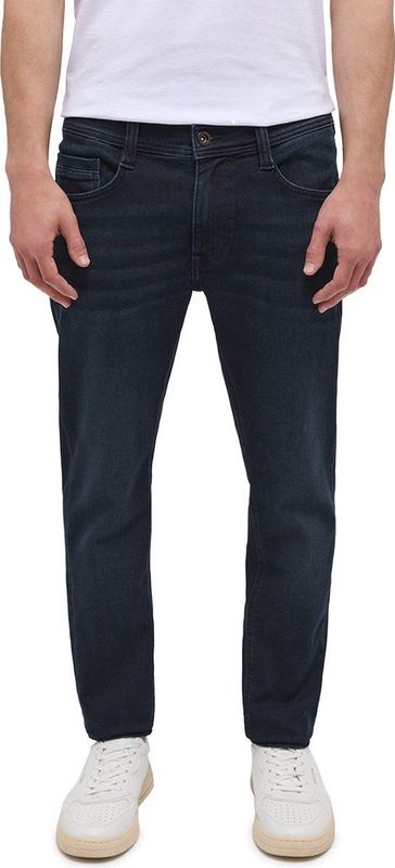 Mustang Heren Jeans Broeken OREGON SLIM K slim Fit Blauw Volwassenen