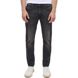 Mustang Heren Jeans Broeken OREGON SLIM K slim Fit Zwart Volwassenen