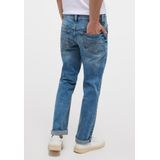 Stretchbroeken - Effen - Denim - Light Washed - Regular Pasvorm