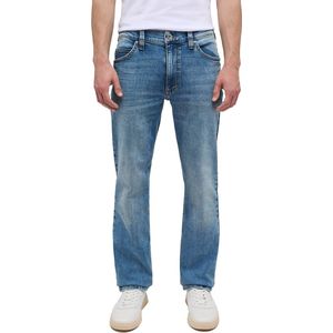 Stretchbroeken - Effen - Denim - Light Washed - Regular Pasvorm