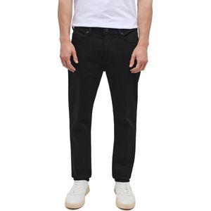 Mustang Heren Jeans Broeken VEGAS slim Fit Zwart Volwassenen