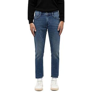 MUSTANG Style Oregon Slim K herenjeans, Blauw