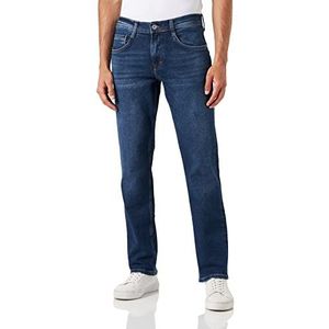 MUSTANG Style Denver Straight Heren Jeans, Donkerblauw 903