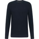 Mustang - ELLIOT - Heren Trui - Blauw - Regular Fit - Ronde Hals